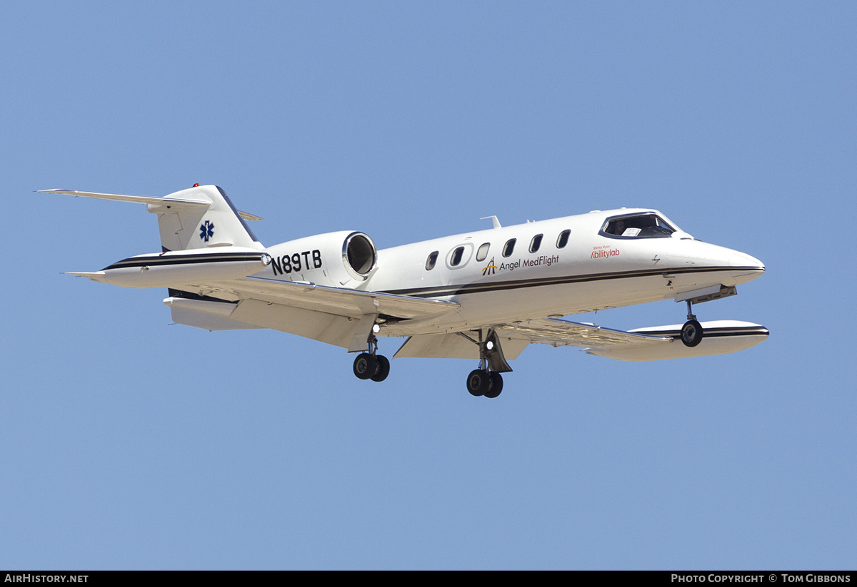 Aircraft Photo Of N89tb | Gates Learjet 35A | Angel Medflight |  Airhistory.net #295792