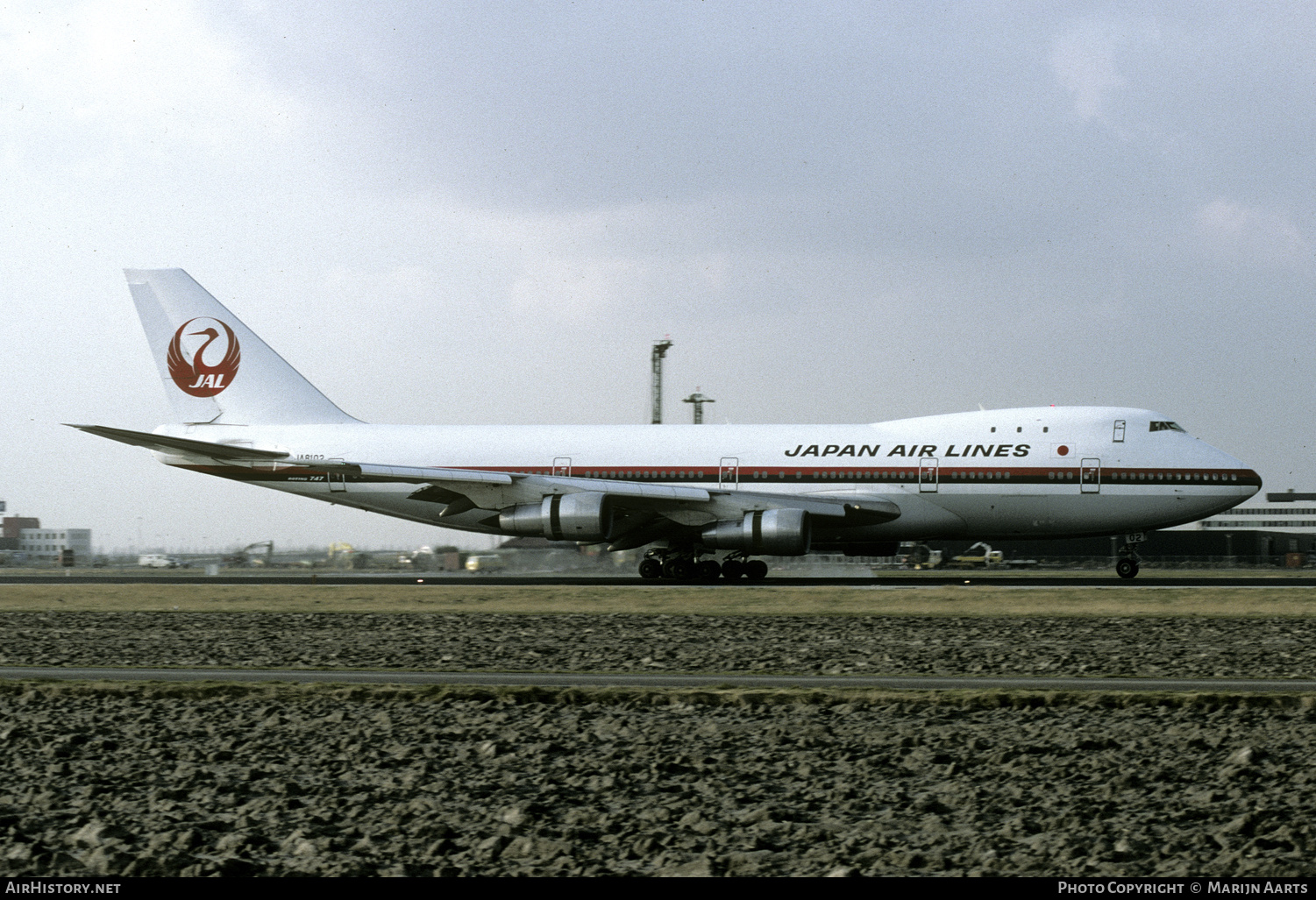 Aircraft Photo of JA8102 | Boeing 747-146 | Japan Air Lines - JAL | AirHistory.net #295832