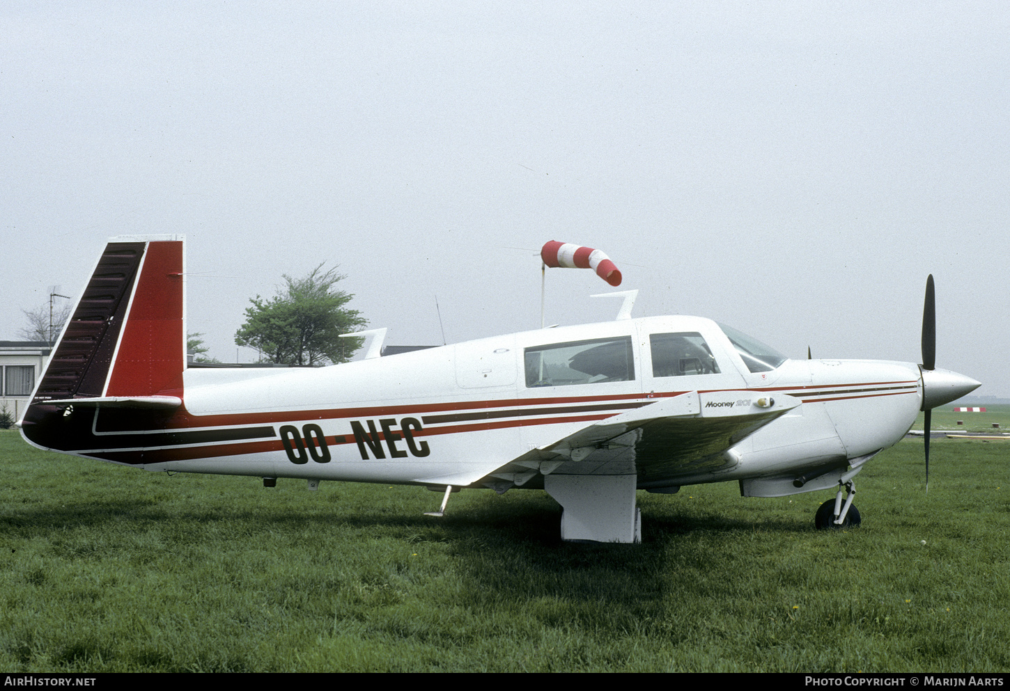 Aircraft Photo of OO-NEC | Mooney M-20J 201 | AirHistory.net #295838