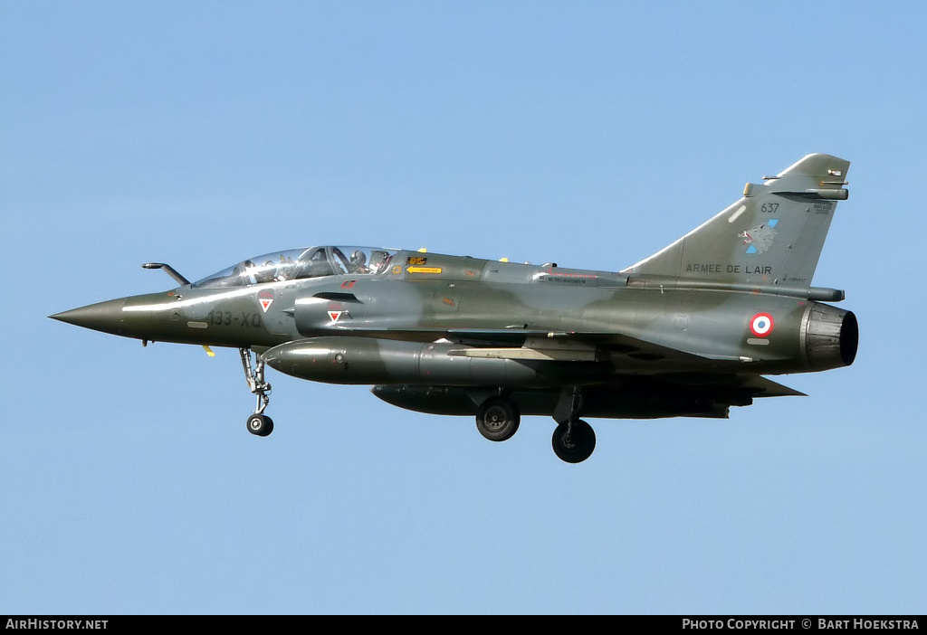 Aircraft Photo of 637 | Dassault Mirage 2000D | France - Air Force | AirHistory.net #295844