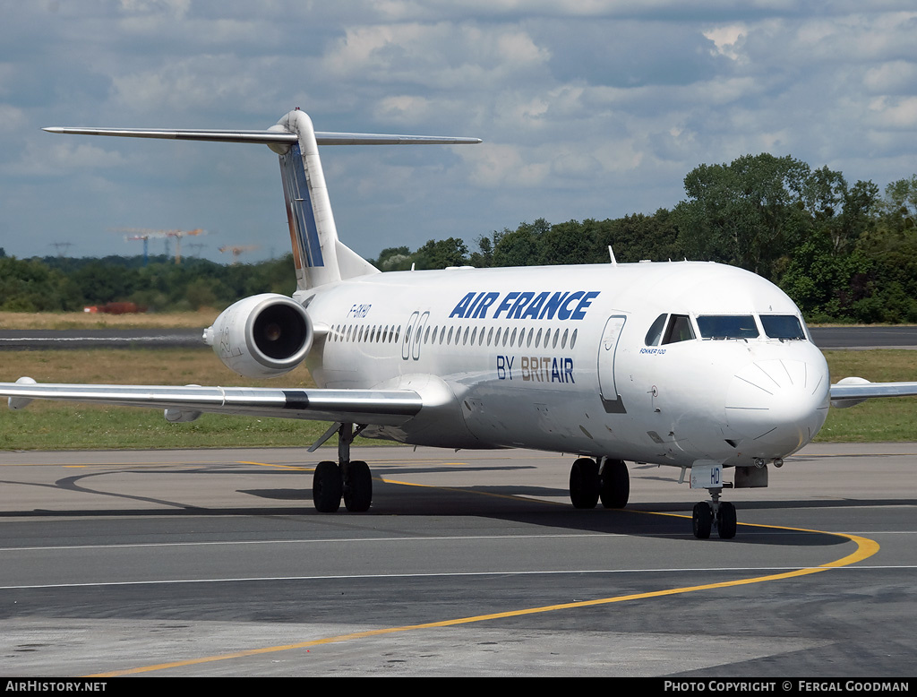 Aircraft Photo of F-GKHD | Fokker 100 (F28-0100) | Air France | AirHistory.net #295897