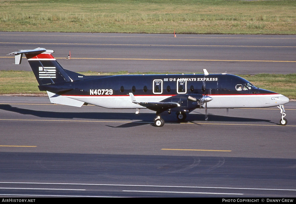 Aircraft Photo of N40729 | Beech 1900D | US Airways Express | AirHistory.net #295898