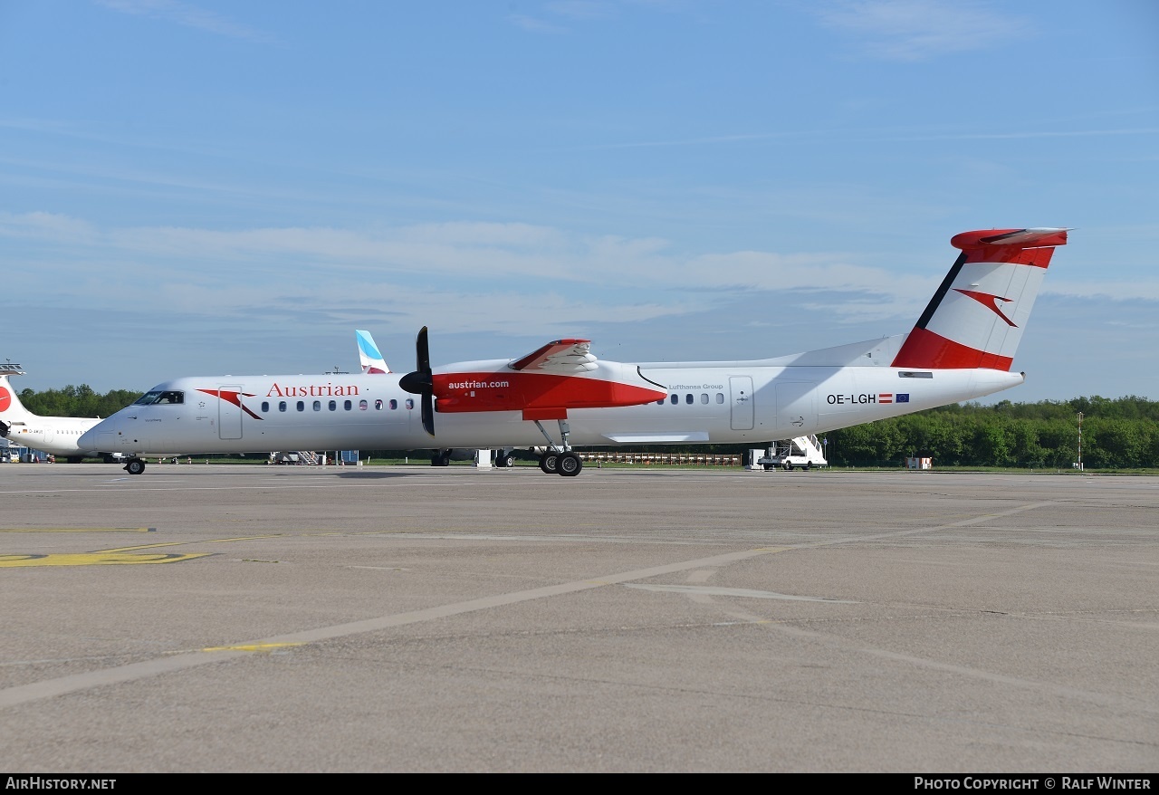 Aircraft Photo of OE-LGH | Bombardier DHC-8-402 Dash 8 | Austrian Airlines | AirHistory.net #295912
