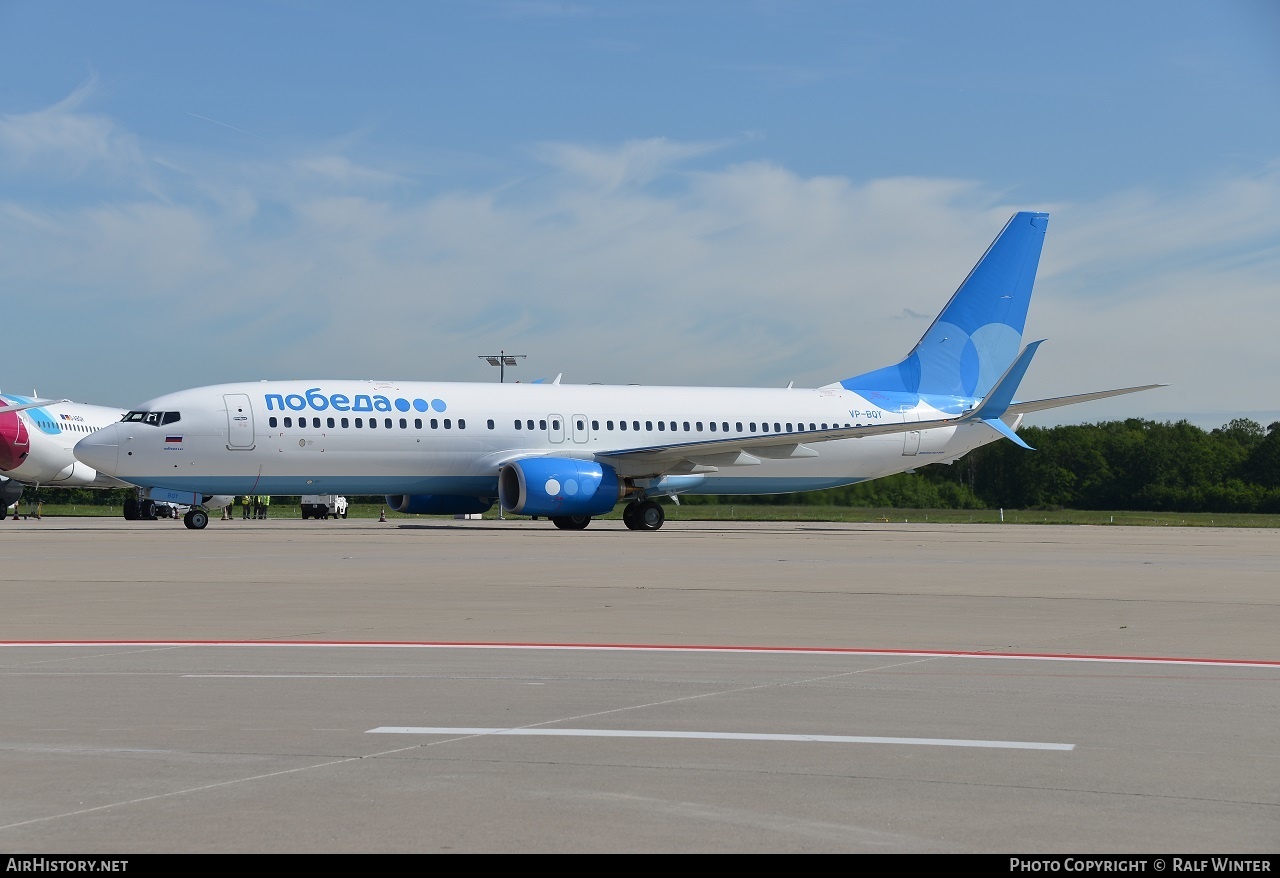 Aircraft Photo of VP-BQY | Boeing 737-800 | Pobeda Airlines | AirHistory.net #295914