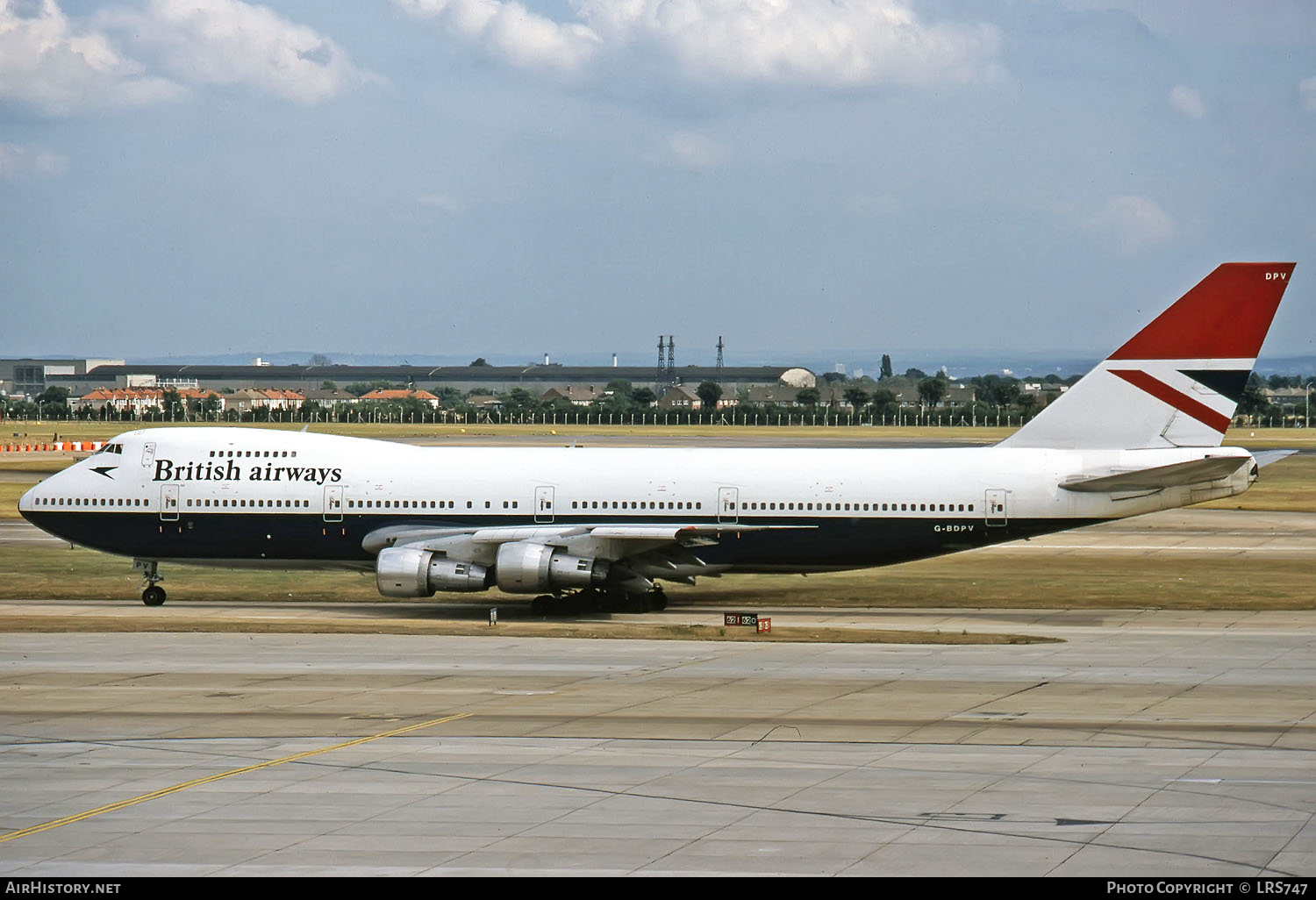 Aircraft Photo of G-BDPV | Boeing 747-136 | British Airways | AirHistory.net #295935