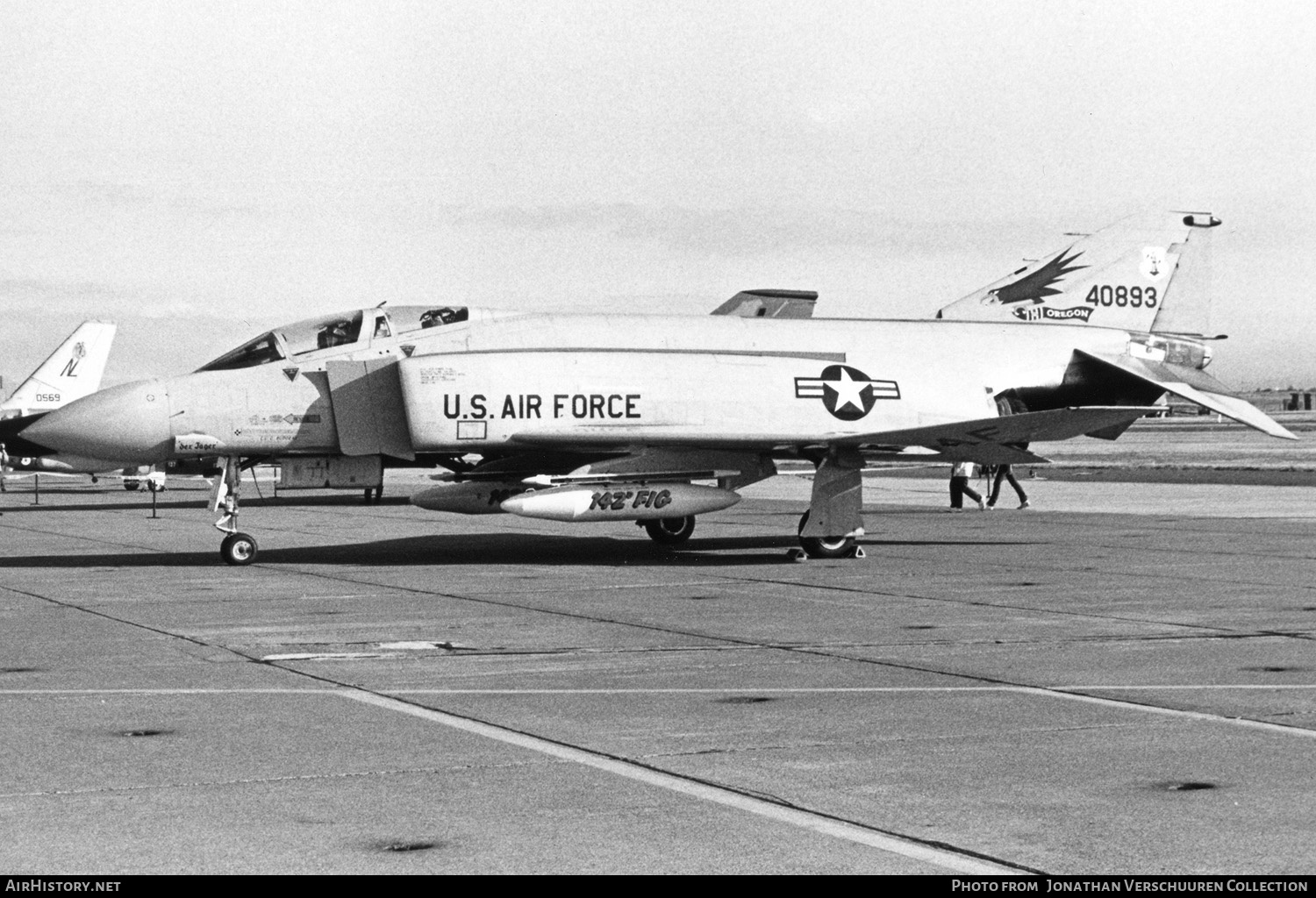 Aircraft Photo of 64-0893 / 40893 | McDonnell F-4C Phantom II | USA - Air Force | AirHistory.net #295944