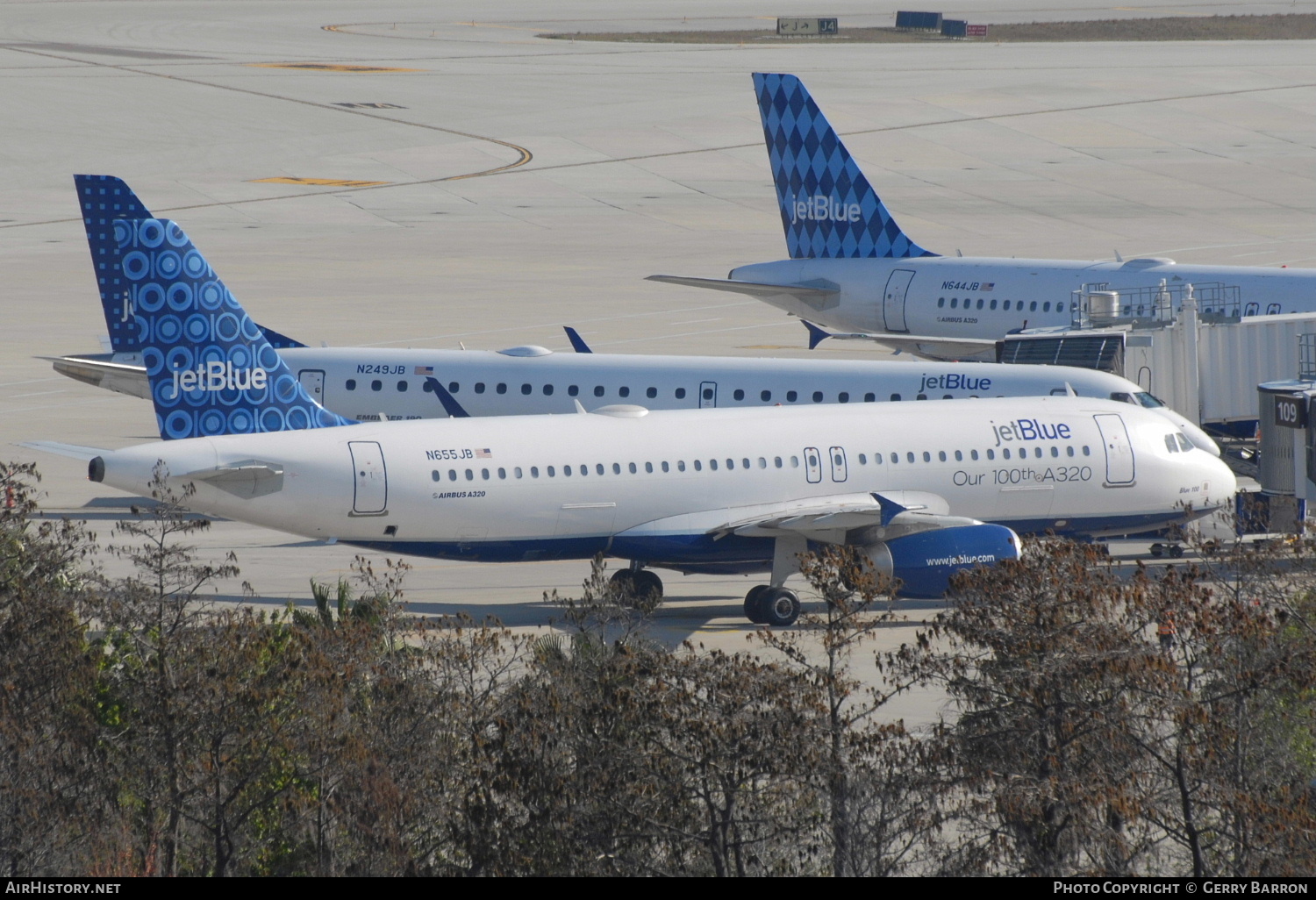 Aircraft Photo of N655JB | Airbus A320-232 | JetBlue Airways | AirHistory.net #295947
