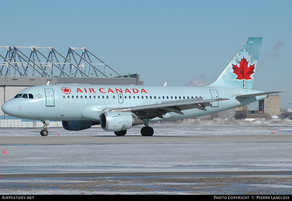 Aircraft Photo of C-FYJE | Airbus A319-114 | Air Canada | AirHistory.net #295959