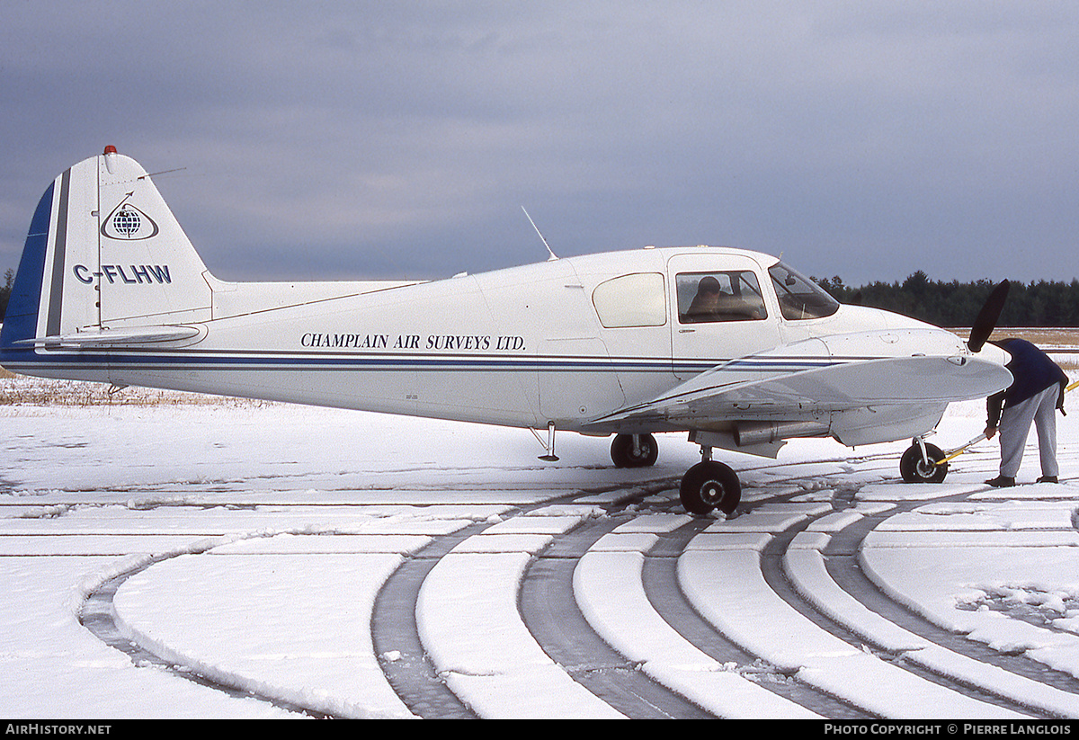 Aircraft Photo of C-FLHW | Piper PA-23-160 Apache | Champlain Air Surveys | AirHistory.net #295972