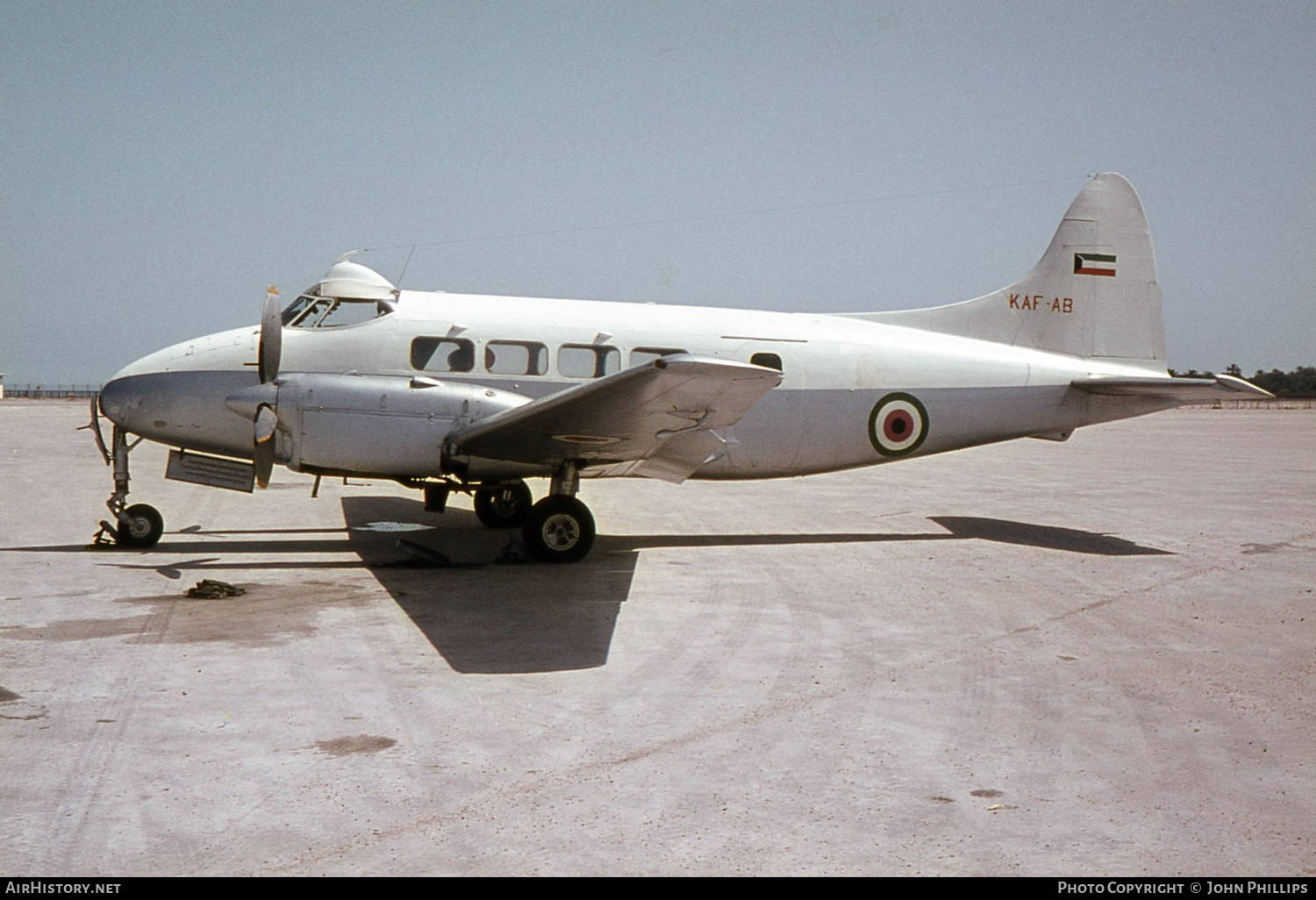 Aircraft Photo of KAF-AB | De Havilland D.H. 104 Dove 6 | Kuwait - Air Force | AirHistory.net #295975