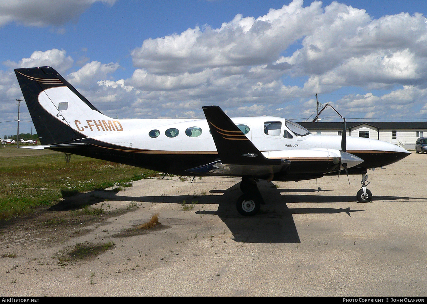 Aircraft Photo of C-FHMD | Cessna 414A Chancellor | AirHistory.net #296001