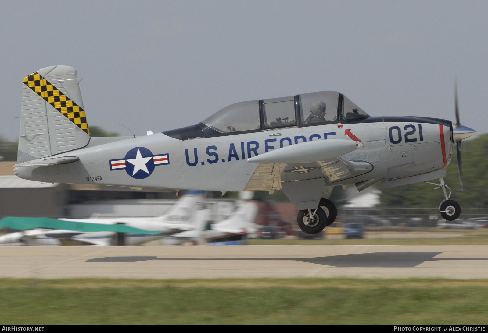 Aircraft Photo of N134FA | Beech T-34A Mentor (45) | USA - Air Force | AirHistory.net #296007