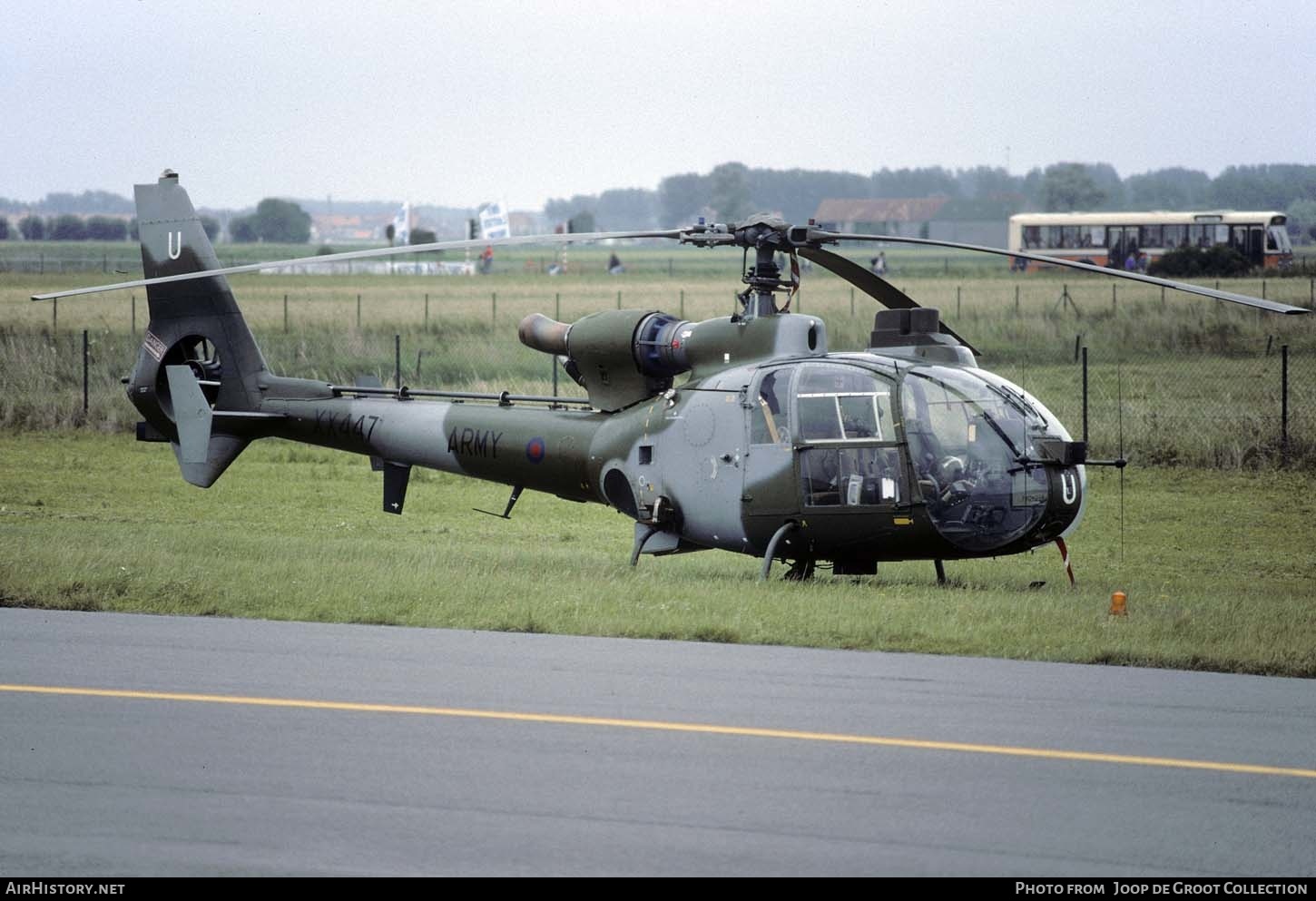 Aircraft Photo of XX447 | Aerospatiale SA-341B Gazelle AH1 | UK - Army | AirHistory.net #296013