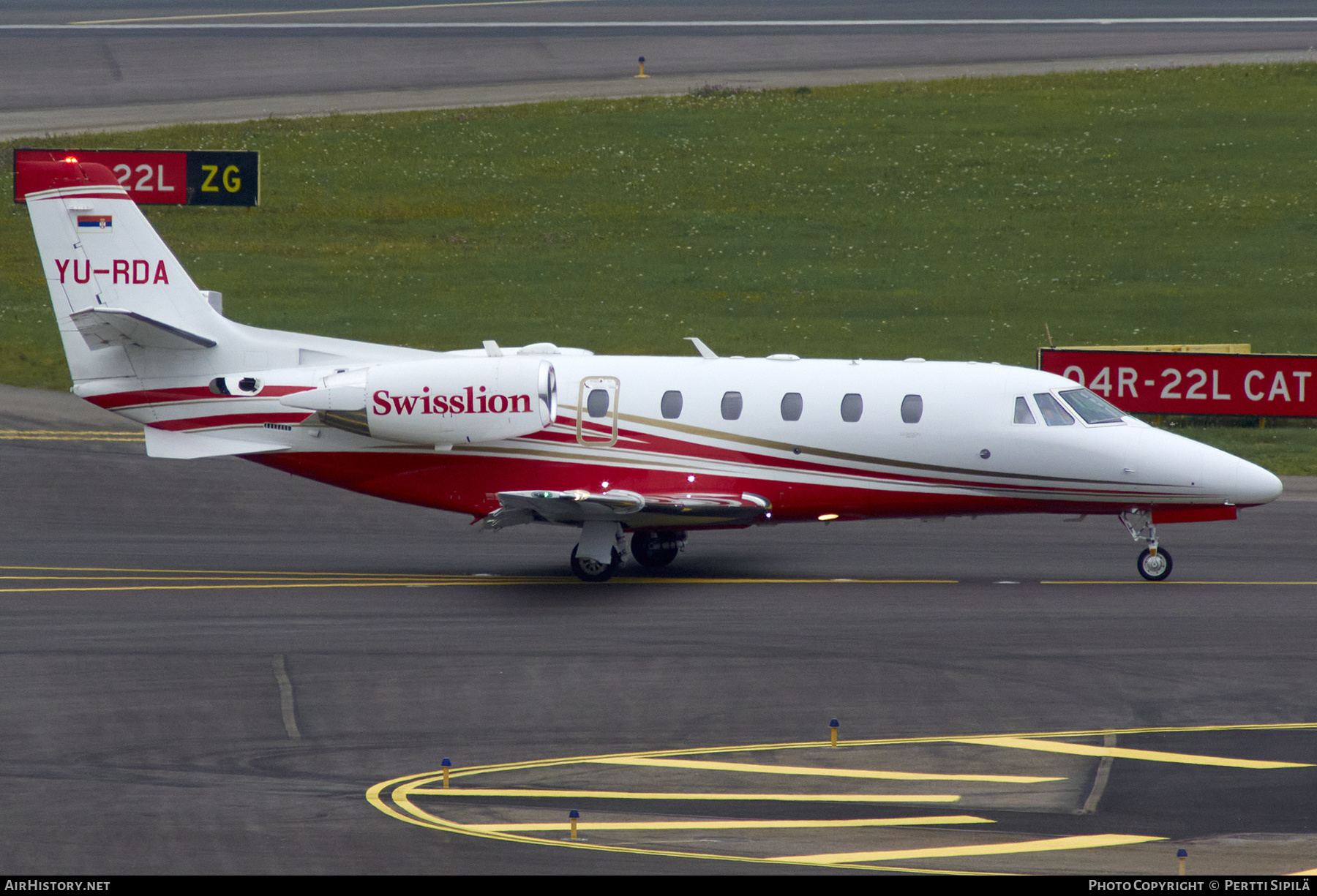 Aircraft Photo of YU-RDA | Cessna 560XL Citation XLS+ | SwissLion | AirHistory.net #296014