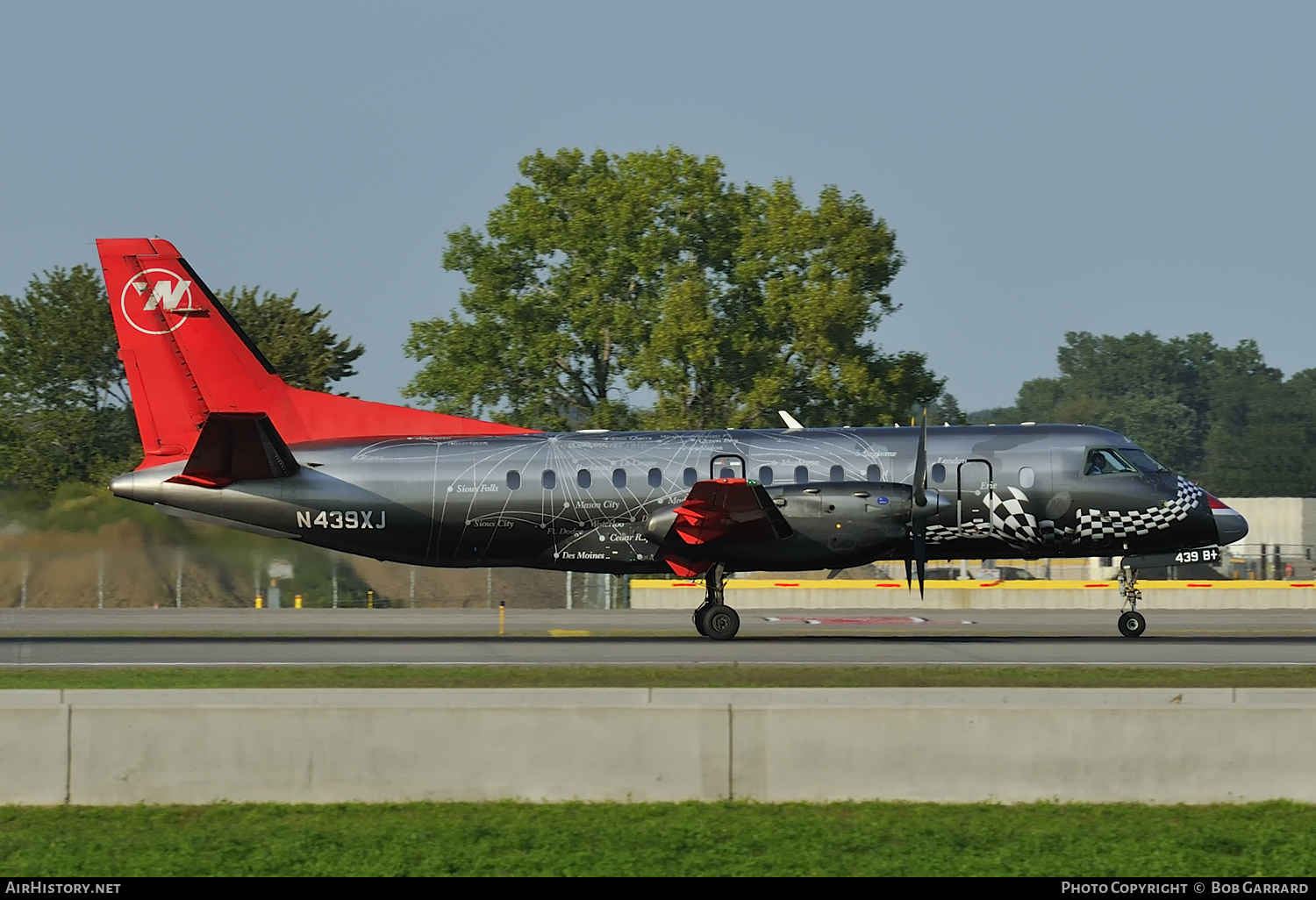 Aircraft Photo of N439XJ | Saab 340B | Northwest Airlink | AirHistory.net #296018