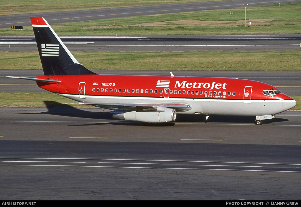 Aircraft Photo of N257AU | Boeing 737-201/Adv | Metrojet | AirHistory.net #296023