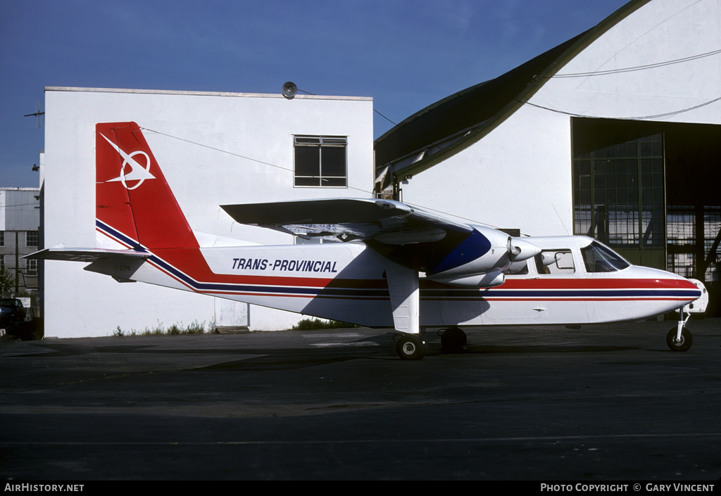 Aircraft Photo of C-GTPB | Britten-Norman BN-2A-6 Islander | Trans-Provincial Airlines | AirHistory.net #296031