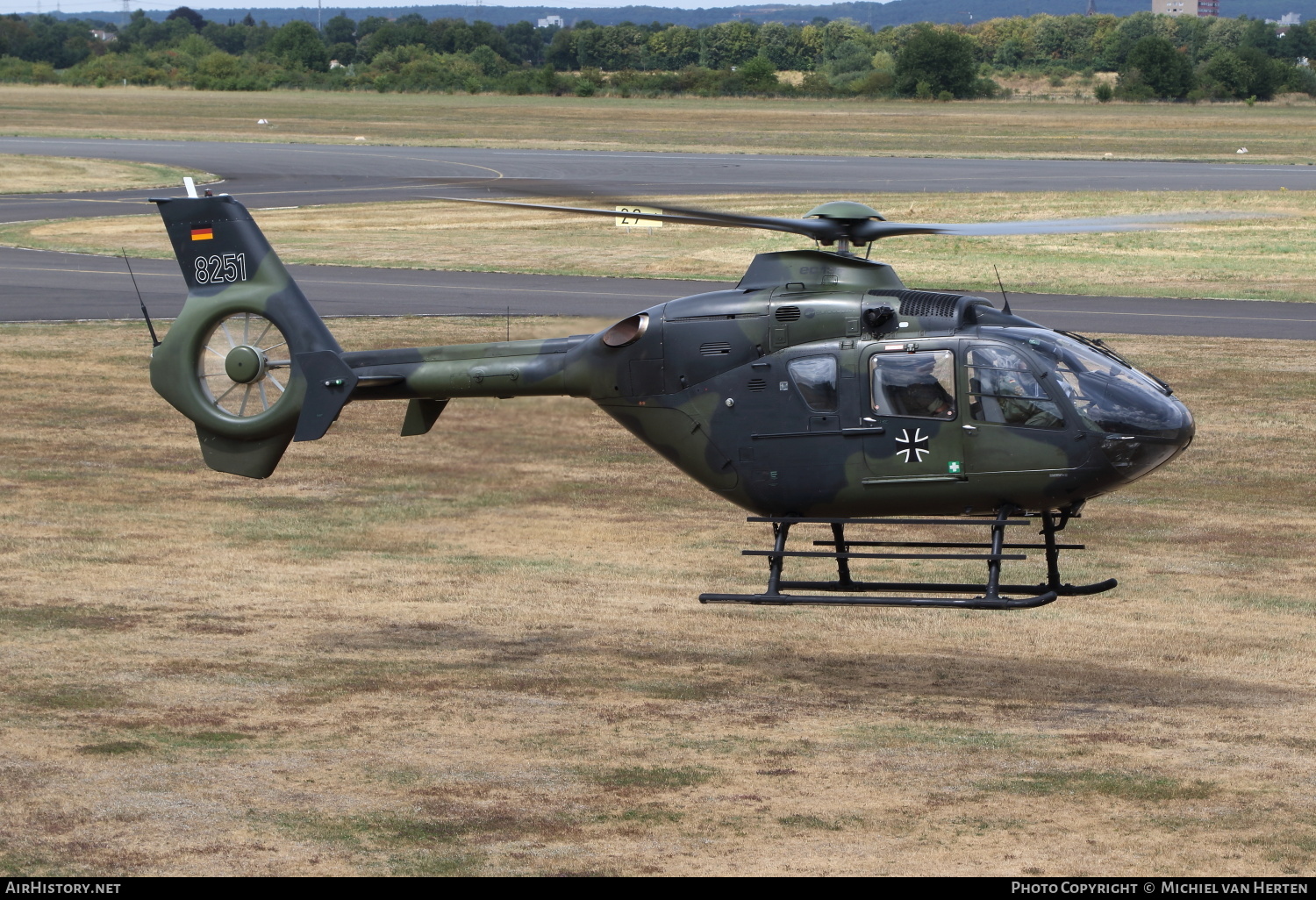 Aircraft Photo of 8251 | Eurocopter EC-135T-1 | Germany - Army | AirHistory.net #296054