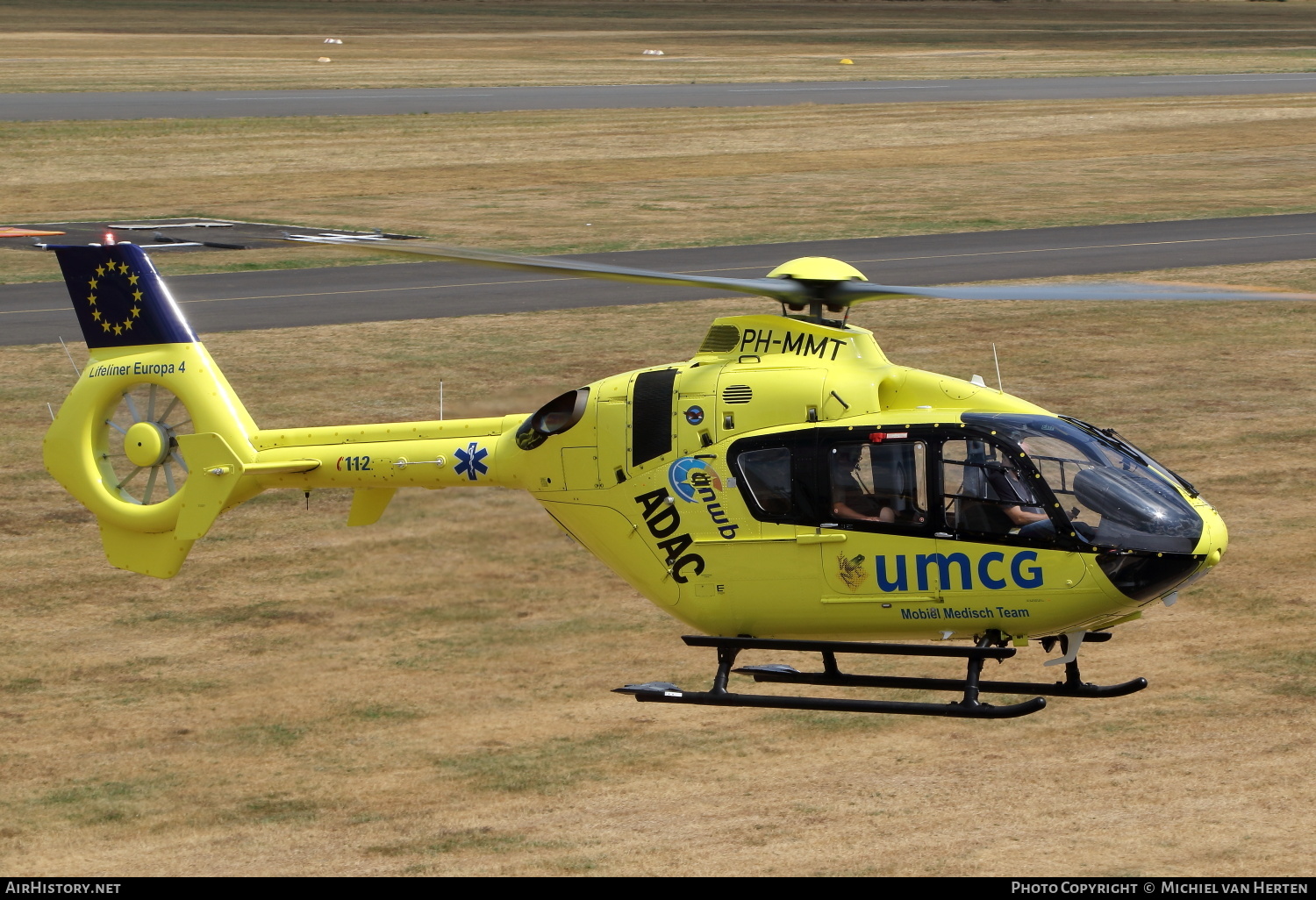 Aircraft Photo of PH-MMT | Eurocopter EC-135P-2+ | ANWB Mobiel Medisch Team | AirHistory.net #296088