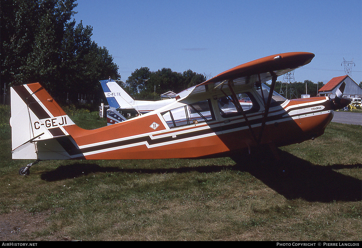 Aircraft Photo of C-GEJI | Bellanca 7KCAB Citabria | AirHistory.net #296096