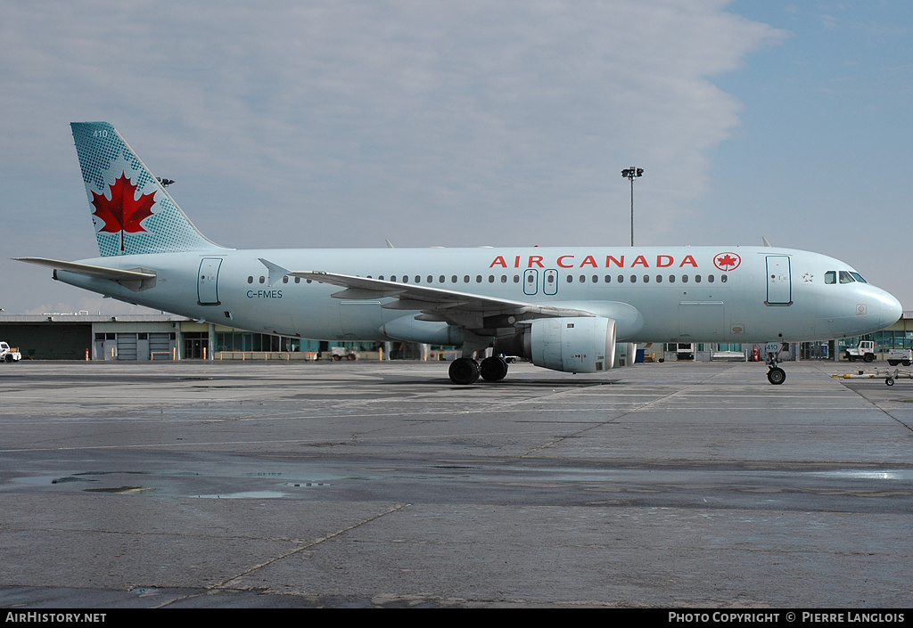 Aircraft Photo of C-FMES | Airbus A320-211 | Air Canada | AirHistory.net #296103