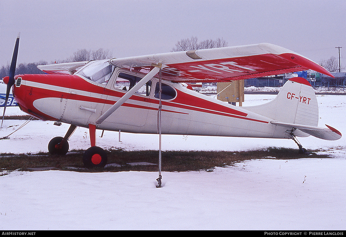 Aircraft Photo of CF-YRT | Cessna 170B | AirHistory.net #296119