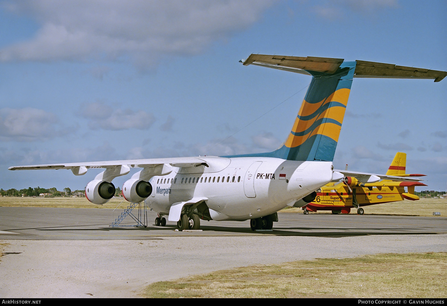 Aircraft Photo of PK-MTA | British Aerospace BAe-146-100 | Merpati Nusantara Airlines | AirHistory.net #296133