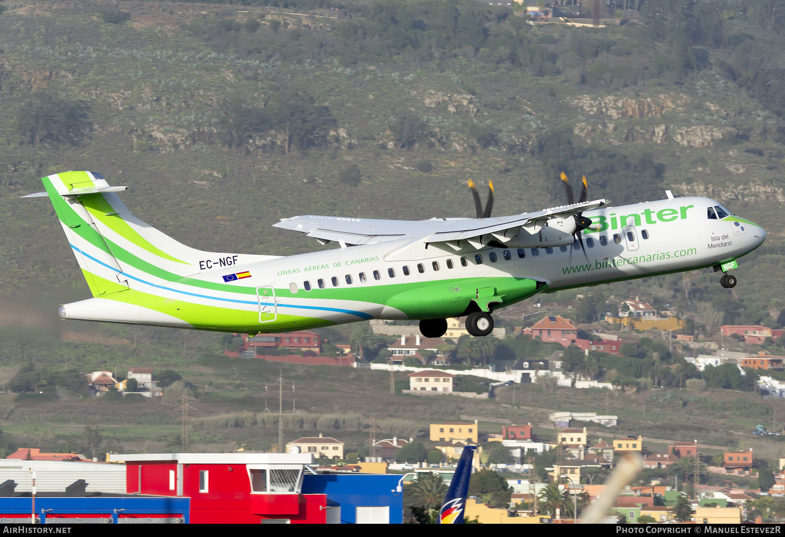 Aircraft Photo of EC-NGF | ATR ATR-72-600 (ATR-72-212A) | Binter Canarias | AirHistory.net #296138