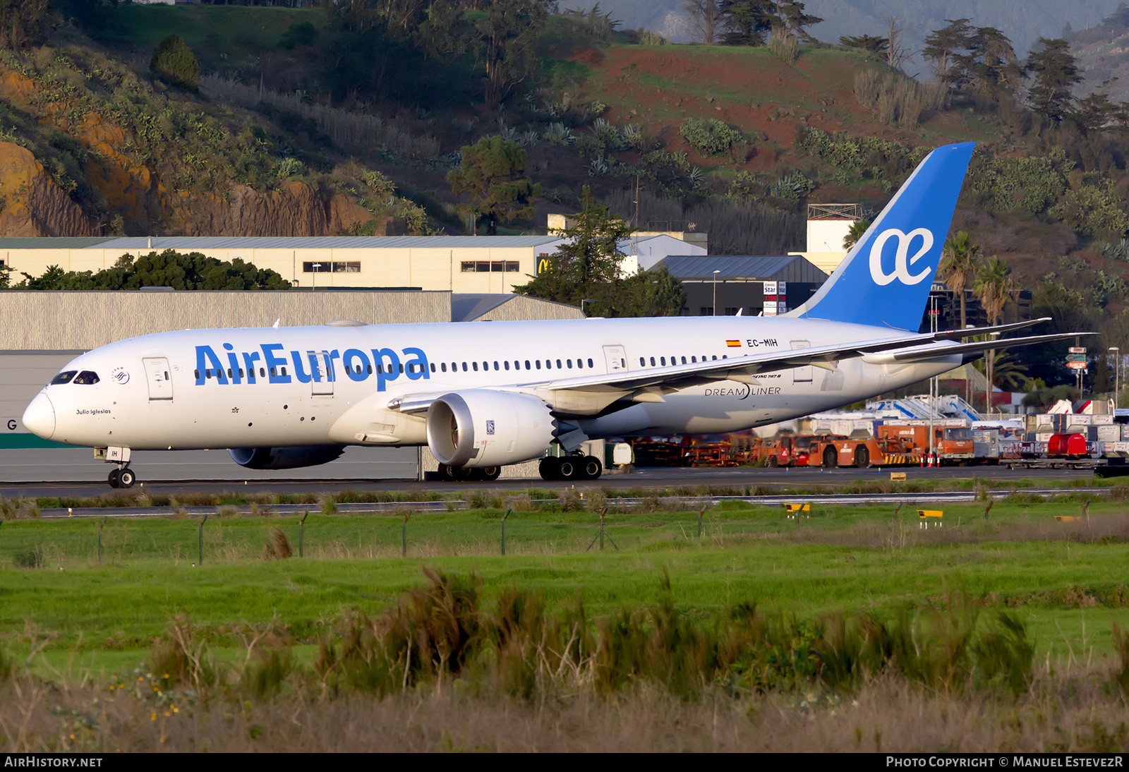 Aircraft Photo of EC-MIH | Boeing 787-8 Dreamliner | Air Europa | AirHistory.net #296149