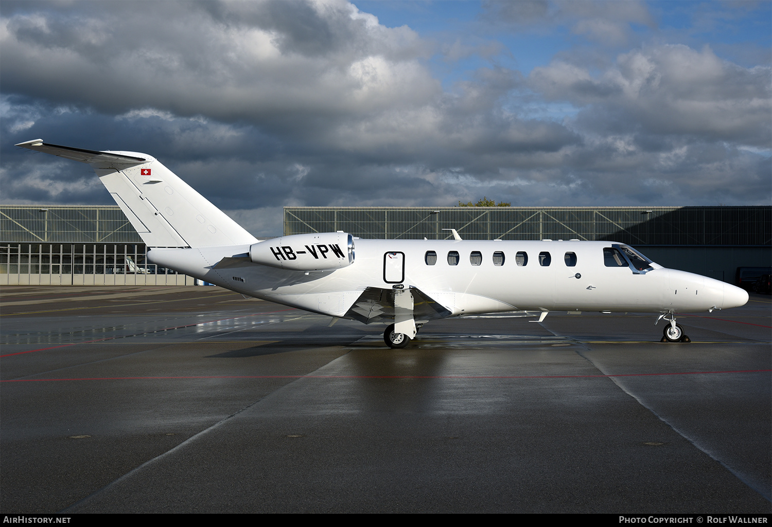 Aircraft Photo of HB-VPW | Cessna 525B CitationJet CJ3+ | AirHistory.net #296162