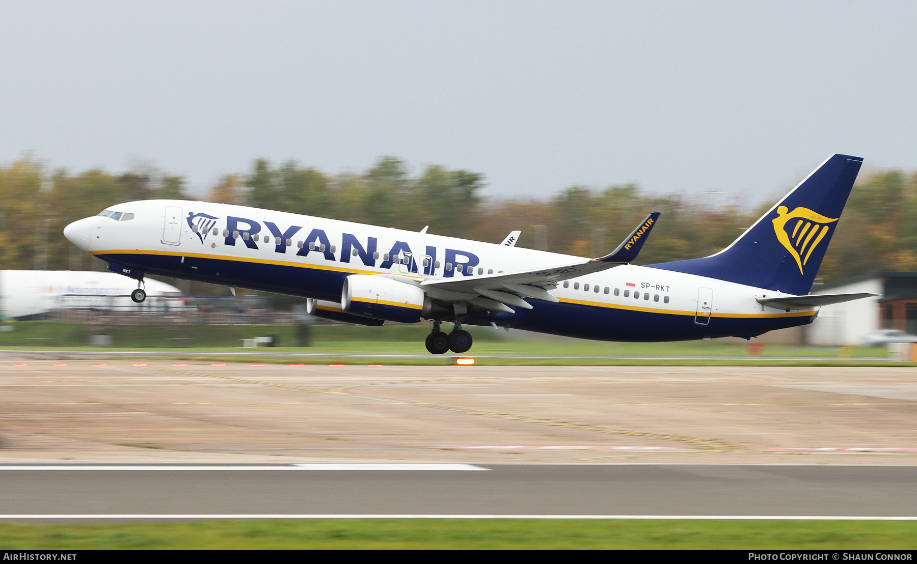 Aircraft Photo of SP-RKT | Boeing 737-800 | Ryanair | AirHistory.net #296174