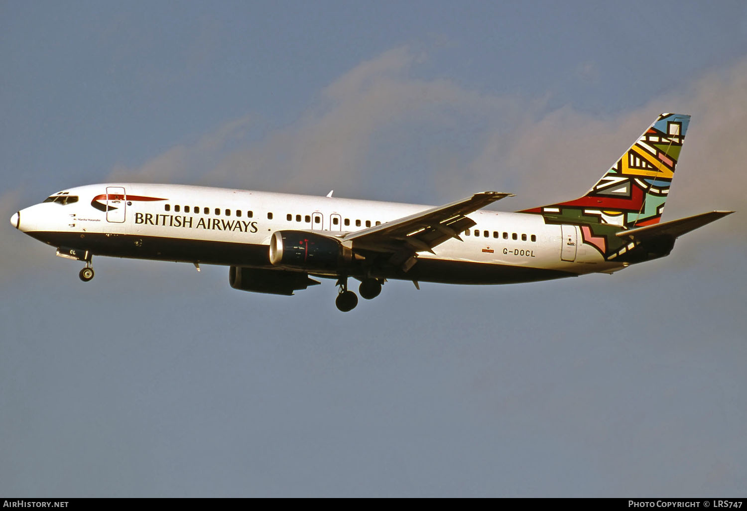 Aircraft Photo of G-DOCL | Boeing 737-436 | British Airways | AirHistory.net #296177
