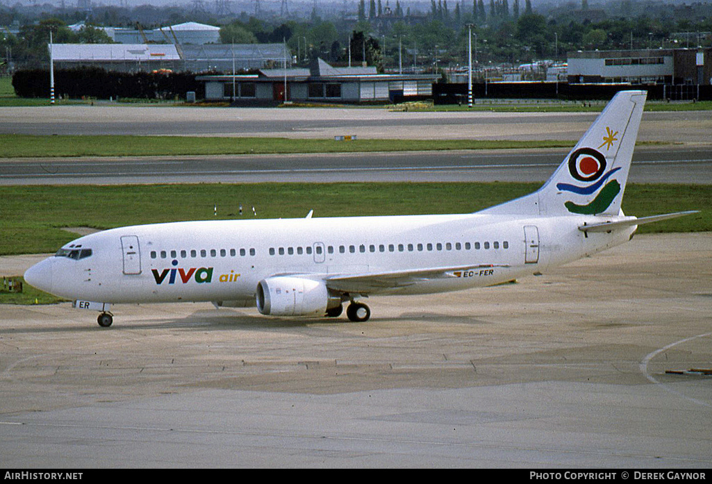 Aircraft Photo of EC-FER | Boeing 737-3Q8 | Viva Air | AirHistory.net #296178