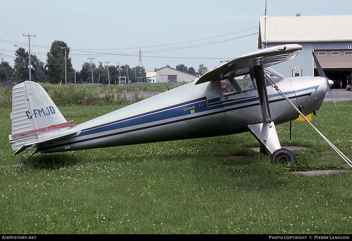 Aircraft Photo of C-FMJD | Luscombe 8A Silvaire | AirHistory.net #296192