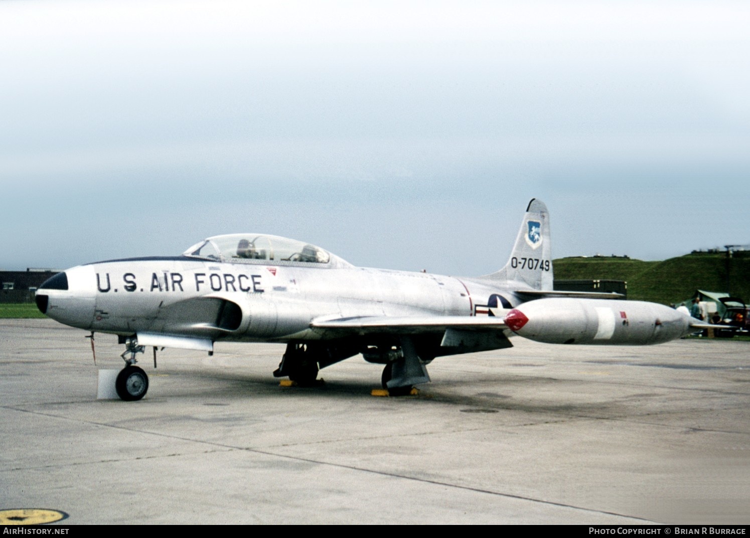 Aircraft Photo of 57-749 / 0-70749 | Lockheed T-33A | USA - Air Force | AirHistory.net #296193