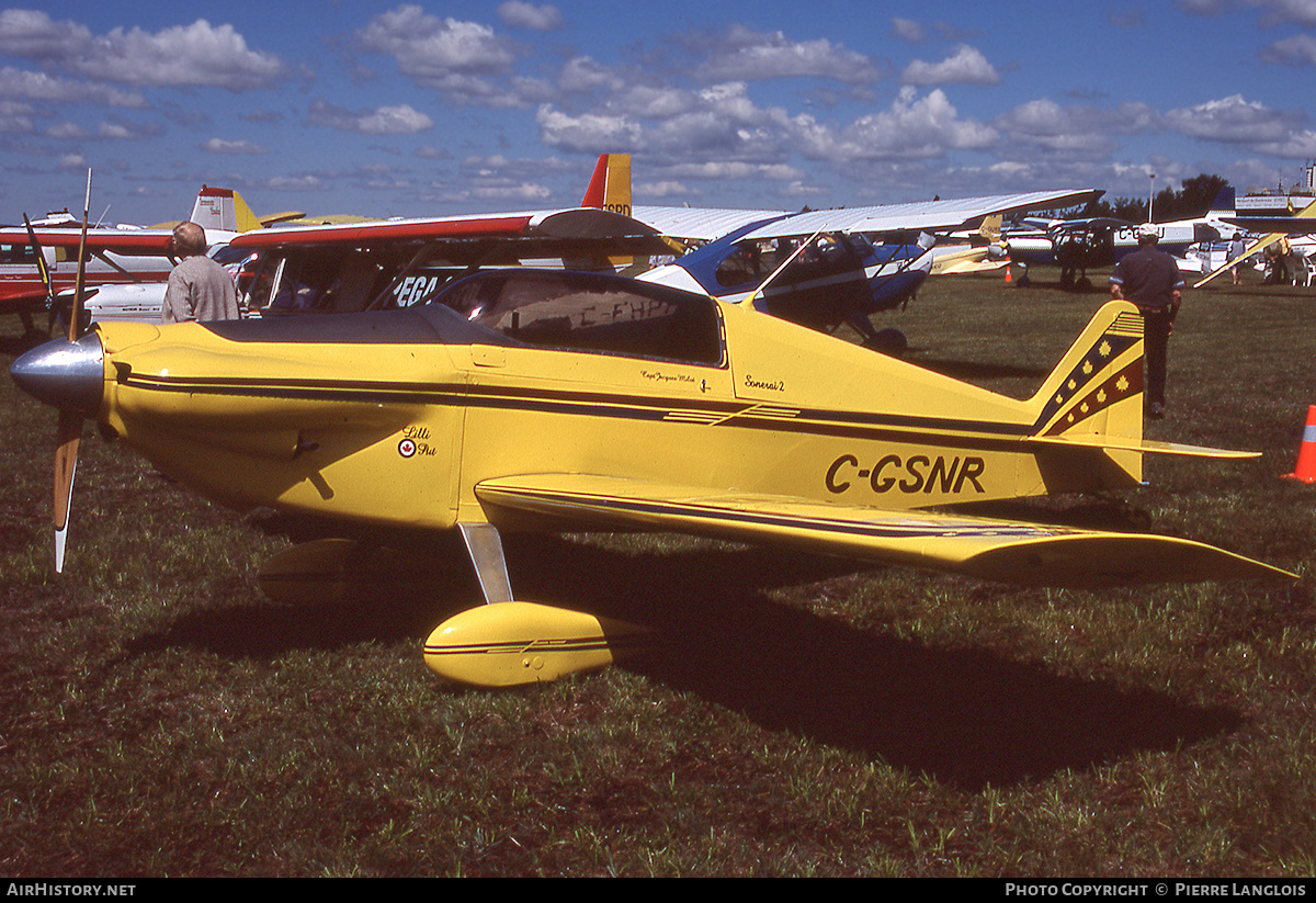 Aircraft Photo of C-GSNR | Monnett Sonerai IIL | AirHistory.net #296197