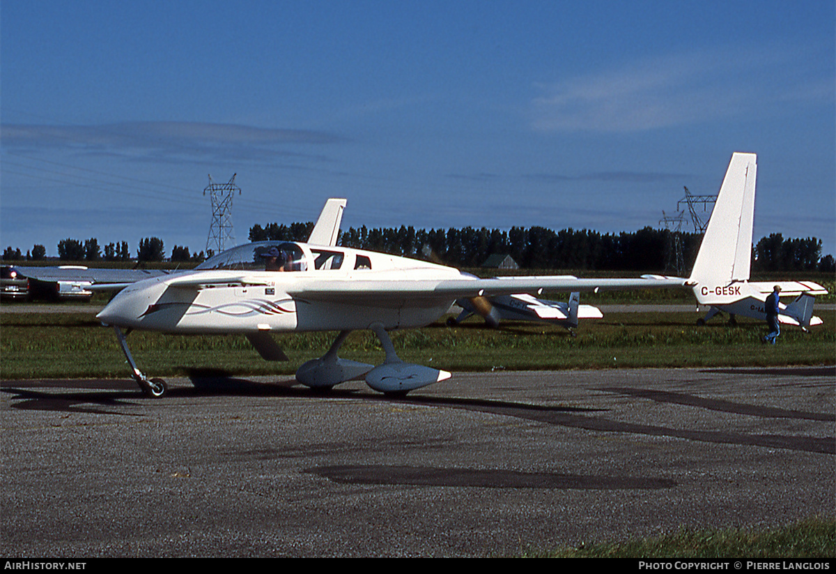 Aircraft Photo of C-GESK | Co-Z Cozy | AirHistory.net #296208
