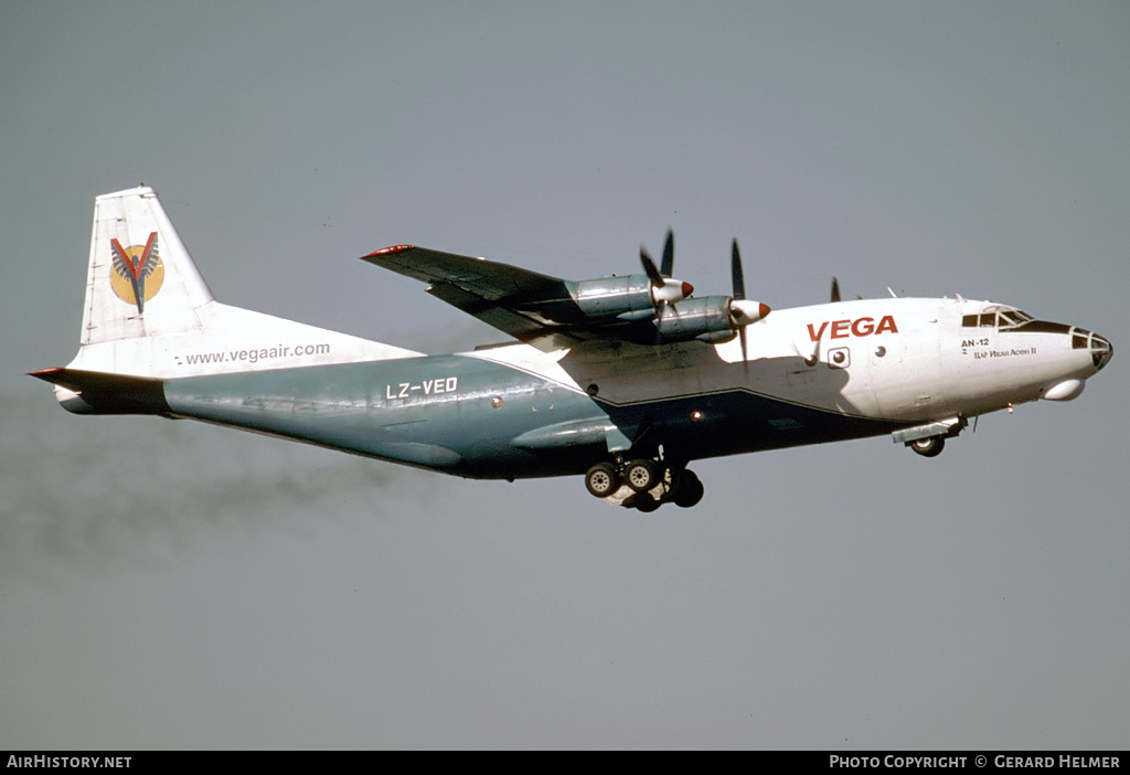 Aircraft Photo of LZ-VED | Antonov An-12BP | Vega Airlines | AirHistory.net #296211