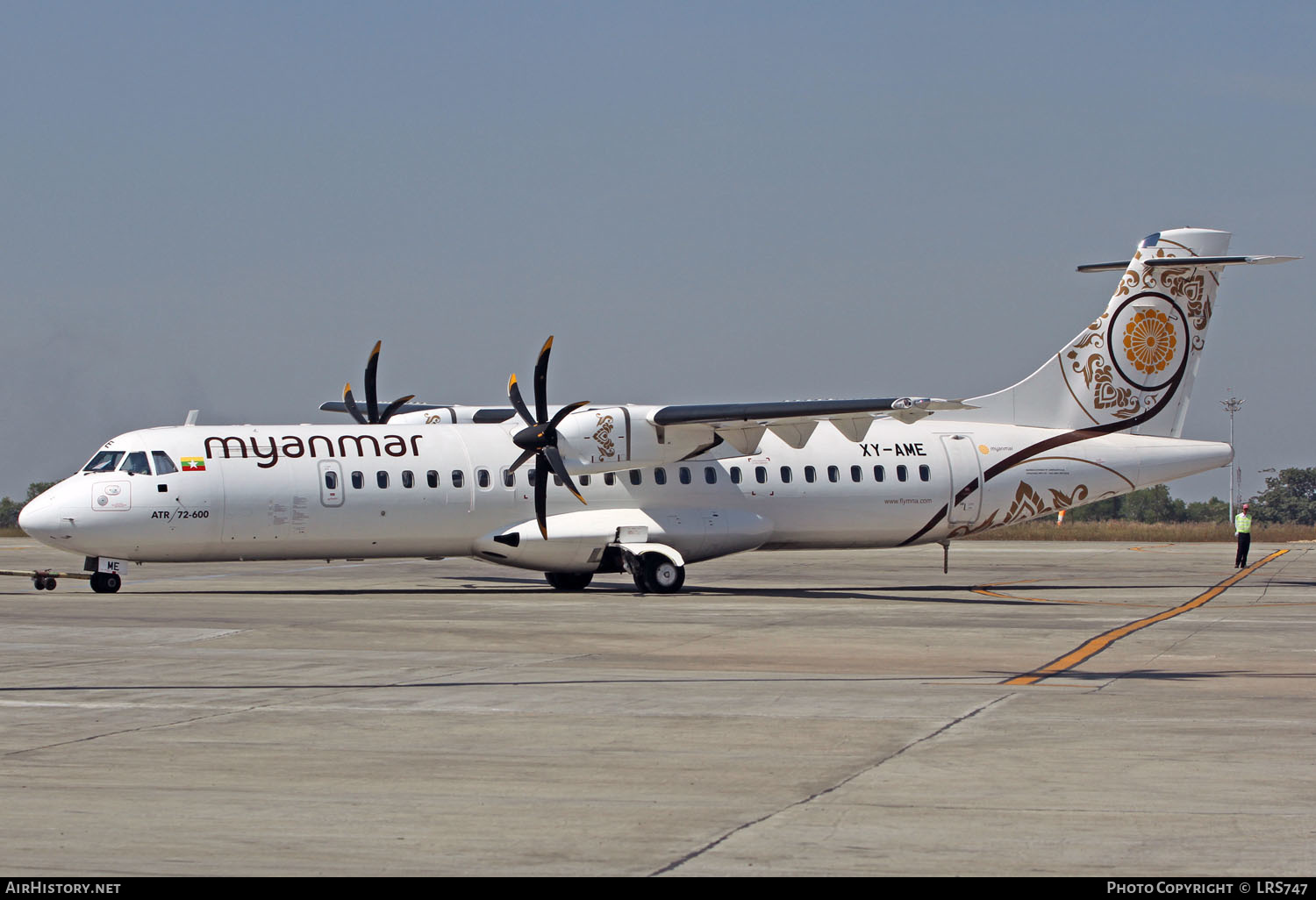 Aircraft Photo of XY-AME | ATR ATR-72-600 (ATR-72-212A) | Myanmar National Airlines | AirHistory.net #296227