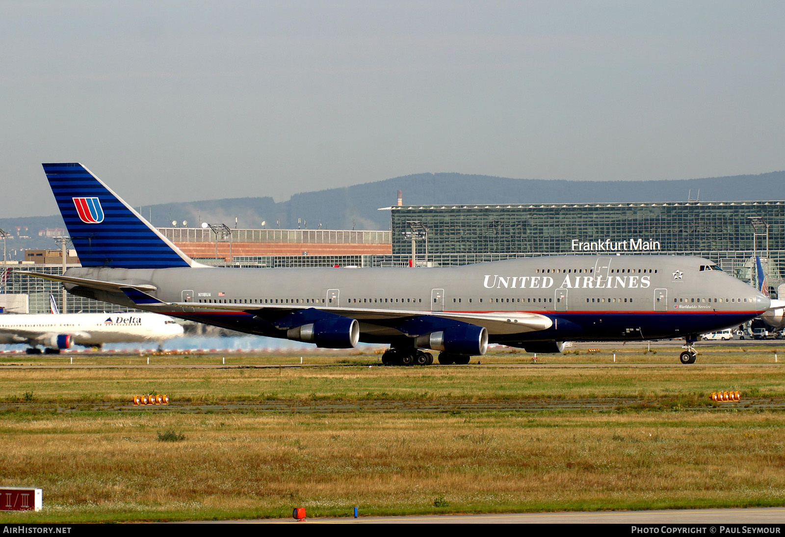 Aircraft Photo of N118UA | Boeing 747-422 | United Airlines | AirHistory.net #296238