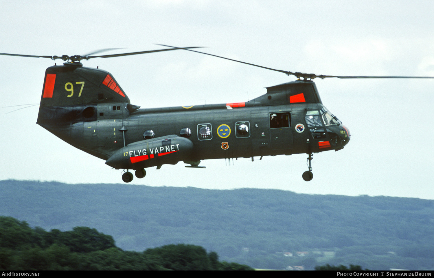 Aircraft Photo of 04457 | Boeing Vertol Hkp 4A | Sweden - Air Force | AirHistory.net #296254