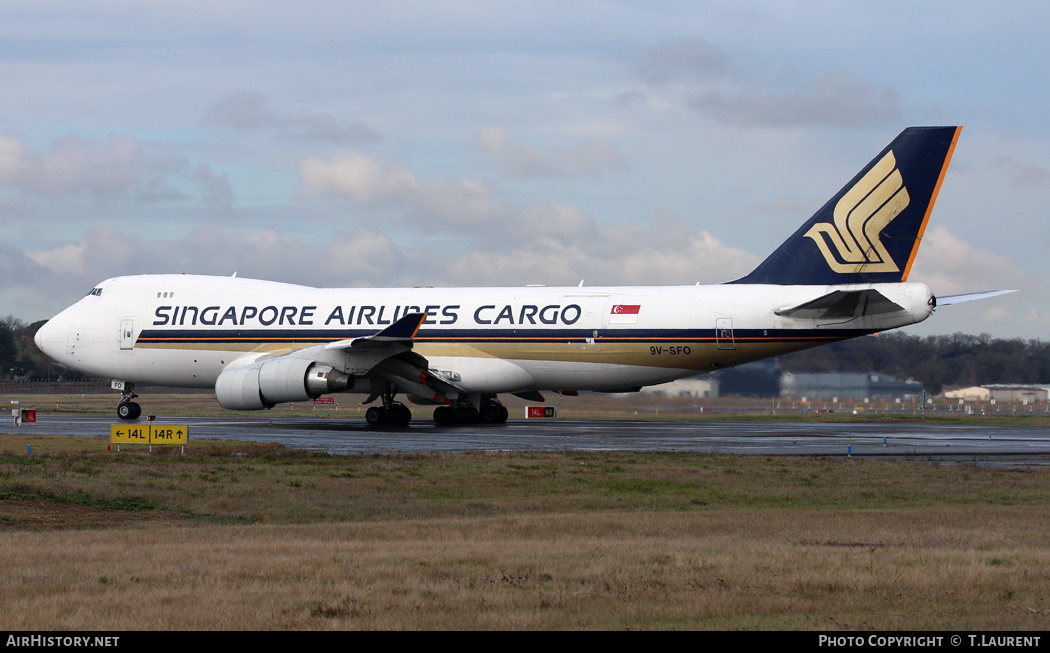 Aircraft Photo of 9V-SFO | Boeing 747-412F/SCD | Singapore Airlines Cargo | AirHistory.net #296256