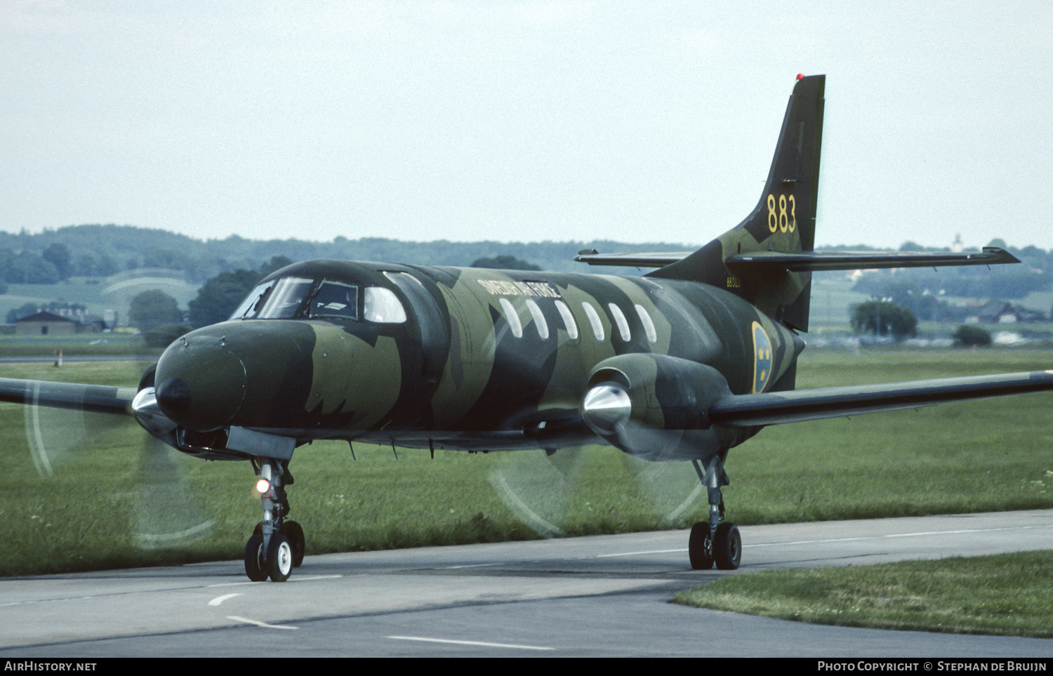 Aircraft Photo of 88003 | Fairchild Swearingen Tp88 Metro III | Sweden - Air Force | AirHistory.net #296257