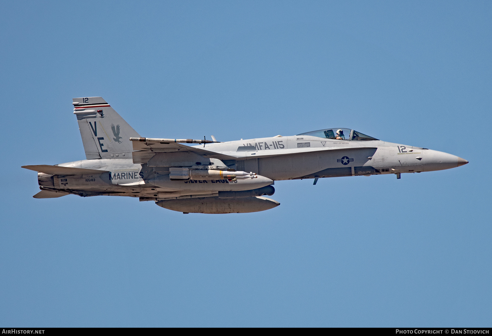 Aircraft Photo of 165183 | McDonnell Douglas F/A-18C Hornet | USA - Marines | AirHistory.net #296262