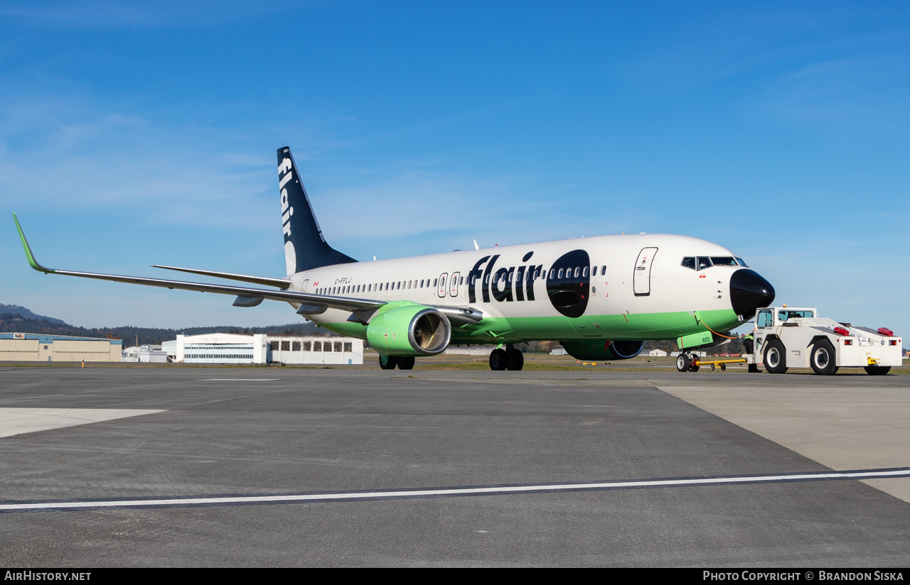 Aircraft Photo of C-FFLJ | Boeing 737-86J | Flair Airlines | AirHistory.net #296271