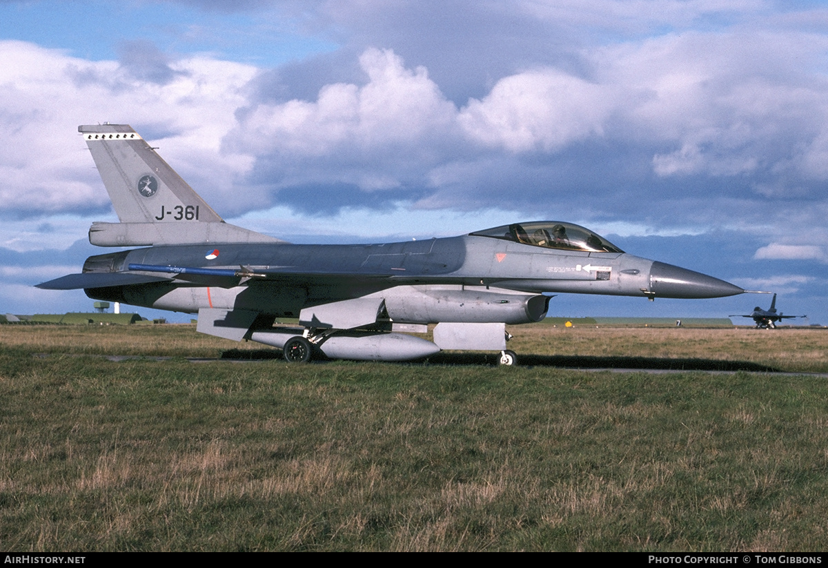 Aircraft Photo of J-361 | General Dynamics F-16A Fighting Falcon | Netherlands - Air Force | AirHistory.net #296283