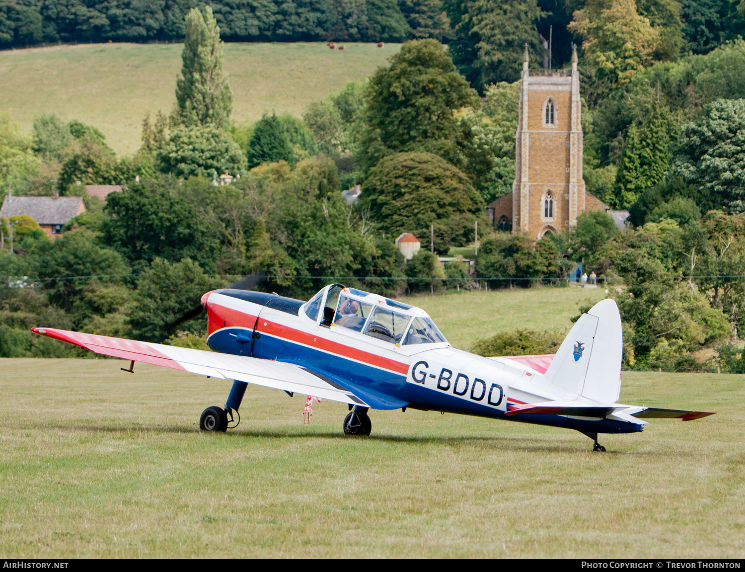 Aircraft Photo of G-BDDD | De Havilland DHC-1 Chipmunk Mk22 | AirHistory.net #296290