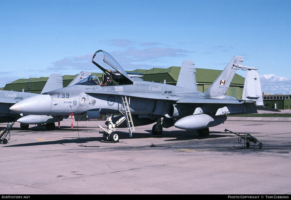 Aircraft Photo of 188739 | McDonnell Douglas CF-188A Hornet | Canada - Air Force | AirHistory.net #296292