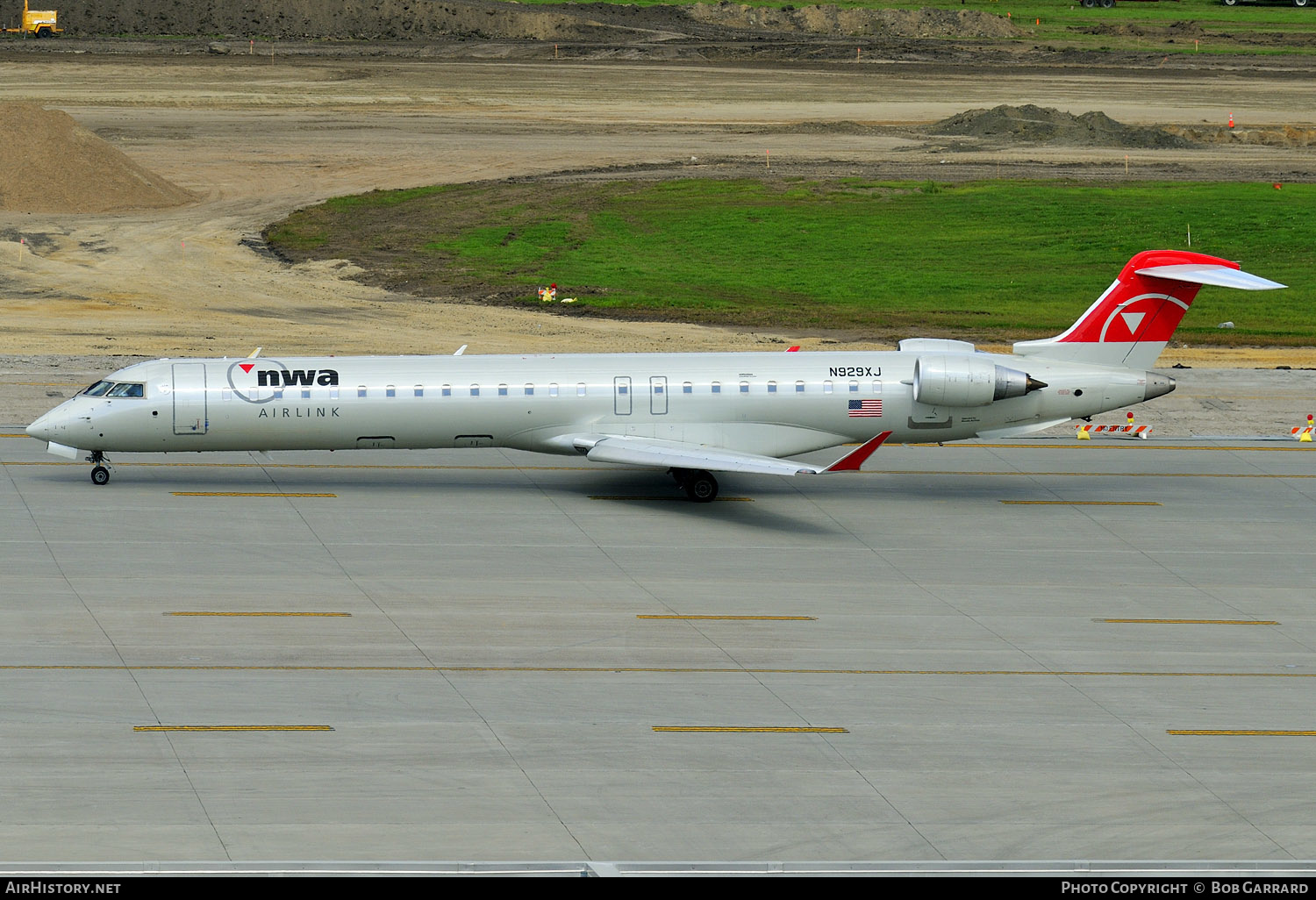 Aircraft Photo of N929XJ | Bombardier CRJ-900LR (CL-600-2D24) | NWA Airlink | AirHistory.net #296314