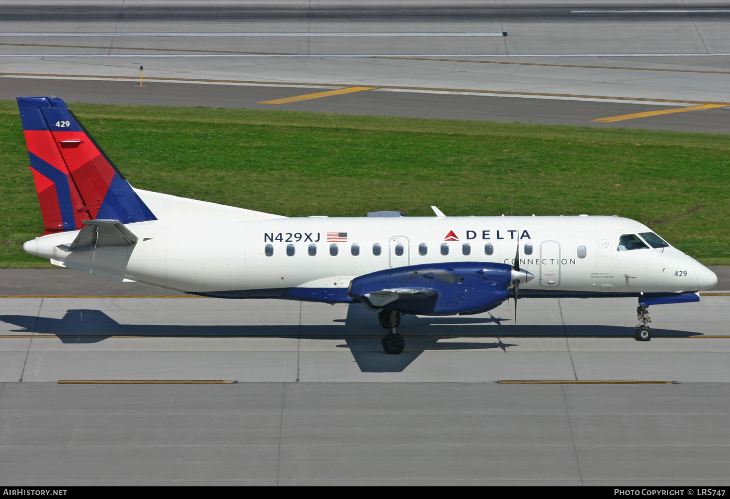 Aircraft Photo of N429XJ | Saab 340B/Plus | Delta Connection | AirHistory.net #296319